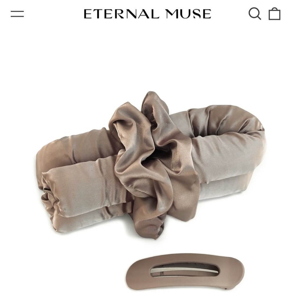 Eternal Muse Satin Hair Wrap and Clip Set jumbo size. Never been used